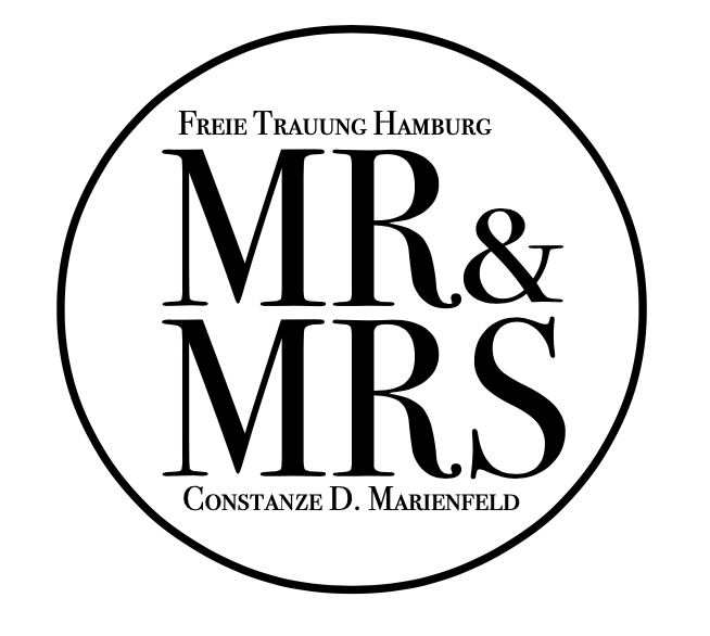 Freie Trauung Hamburg – MR & MRS, Constanze D. Marienfeld